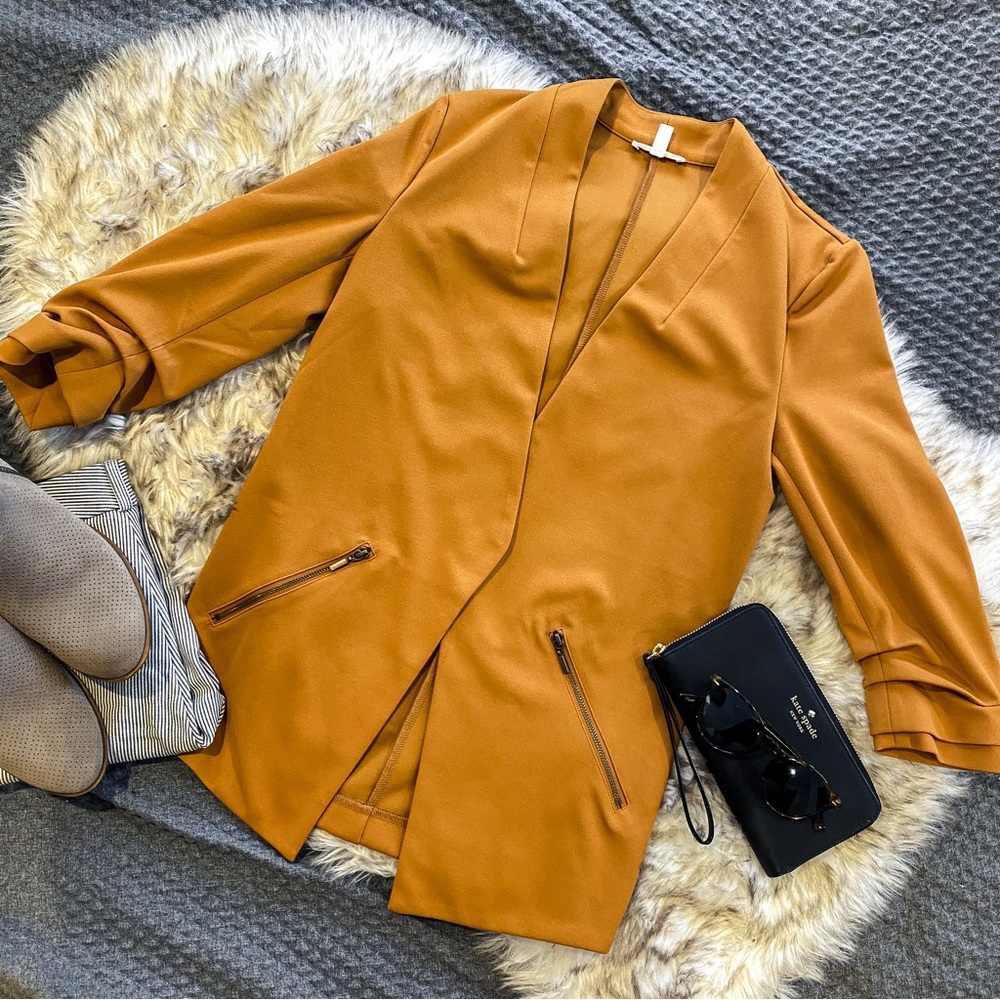 Maurice’s Mustard Blazer / Cardigan